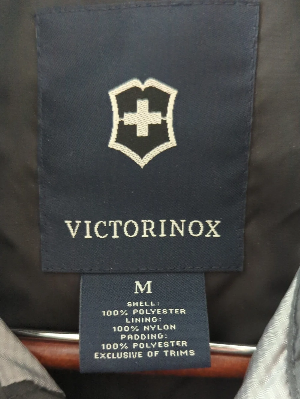 Victorinox Swiss Army Pertex 163 Field Utility Jacket Mens Sz M Black